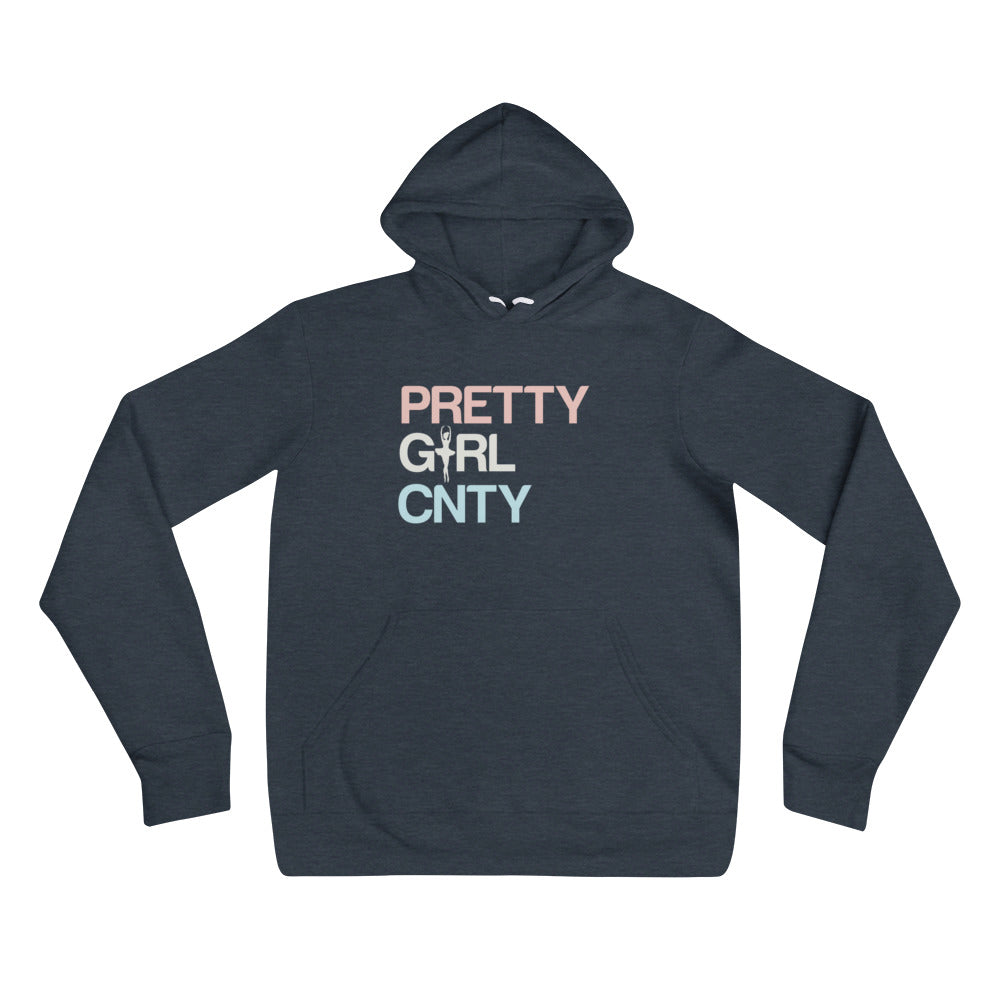 B/C Unisex Hoodie Ballerina Text PWB