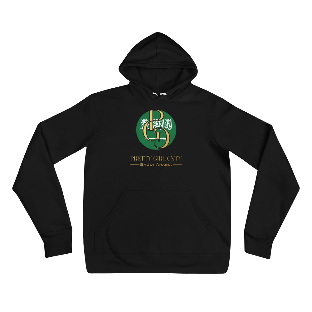 G/C Unisex Hoodie Saudi Arabia Gold