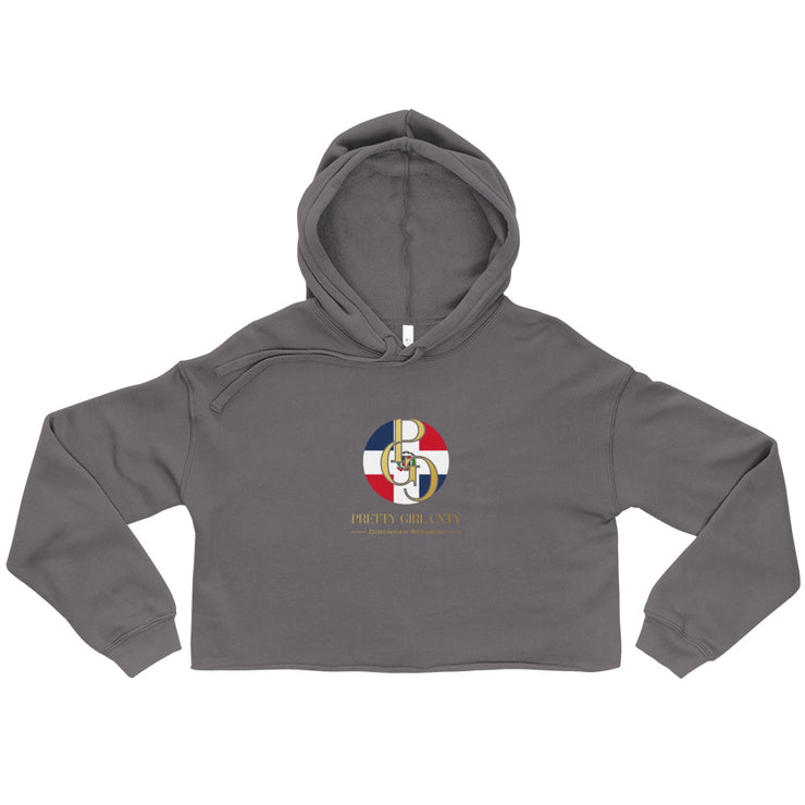 G/C Women’s Crop Hoodie Dominician Republic Gold