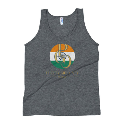 G/C Unisex Tri-Blend Tank Top India Gold