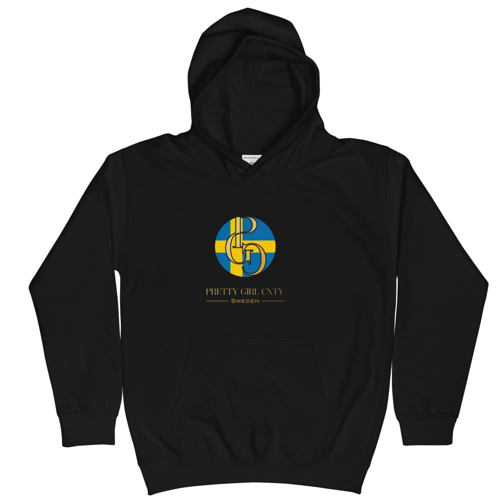 G/C Kids Hoodie Sweden Gold