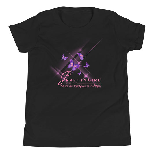 B/C Youth Short Sleeve T-Shirt Butterflies Rising