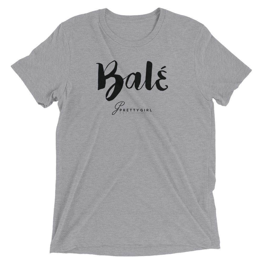 B/C Short-Sleeve Unisex Tri-Blend T-shirt Bale Black