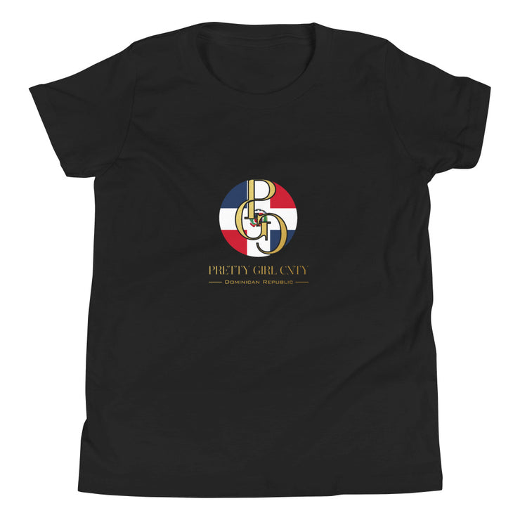 G/C Girl's T-Shirt Dominican Republic Gold