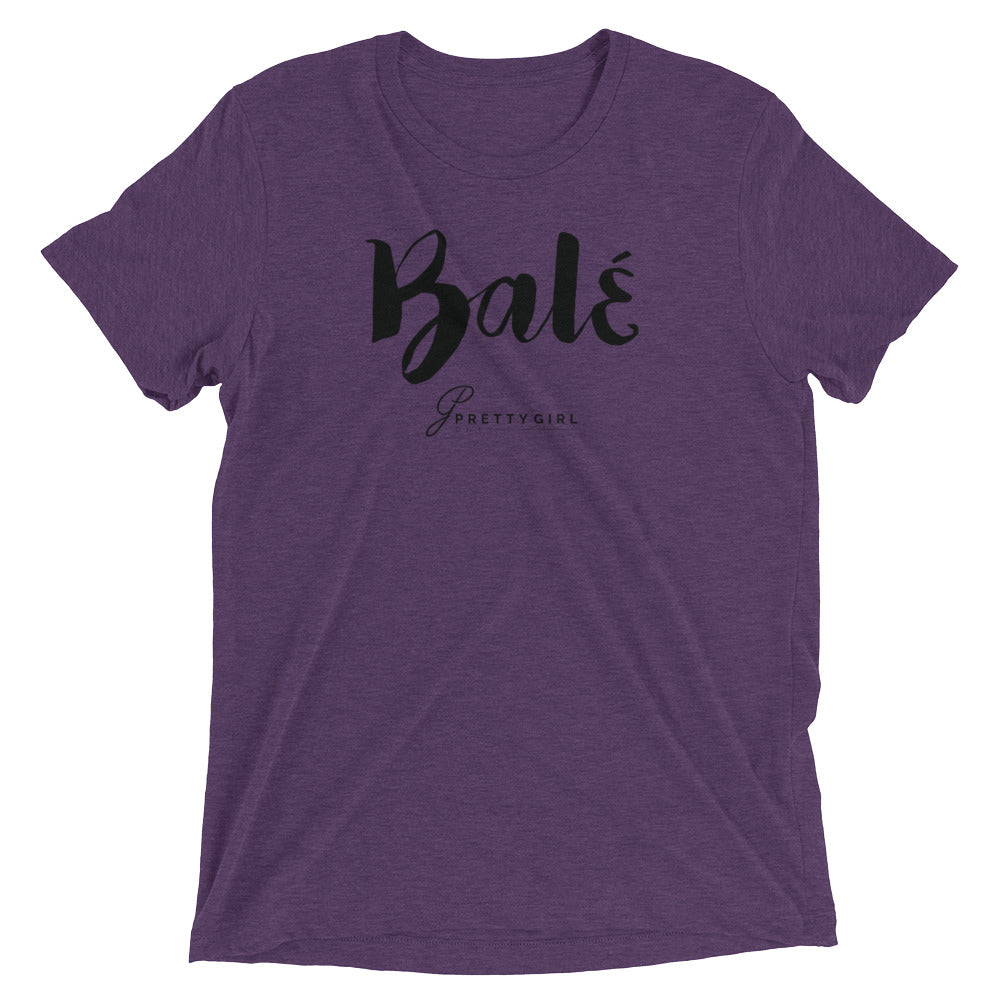 B/C Short-Sleeve Unisex Tri-Blend T-shirt Bale Black