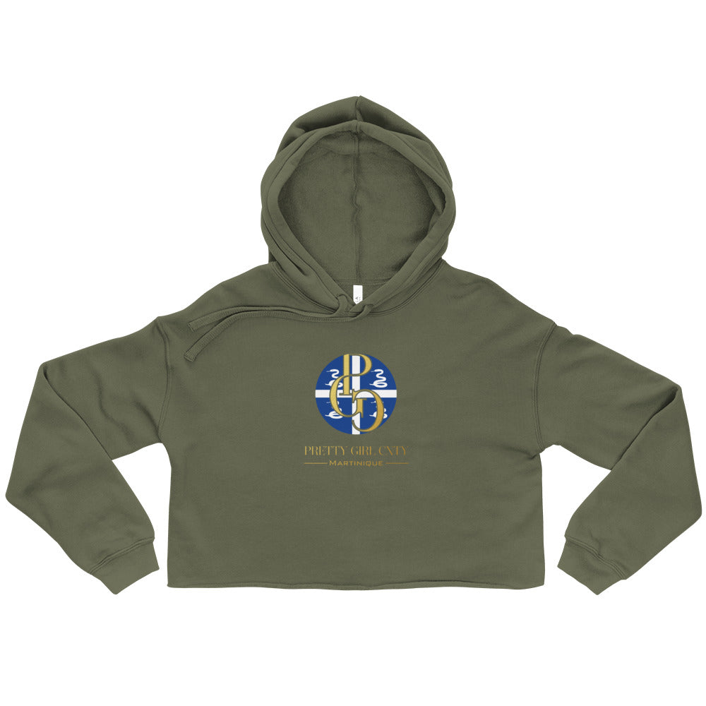 G/C Women’s Crop Hoodie Martinique Gold