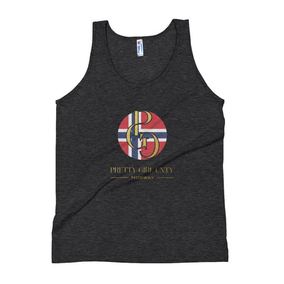 G/C Unisex Tri-Blend Tank Top Norway Gold