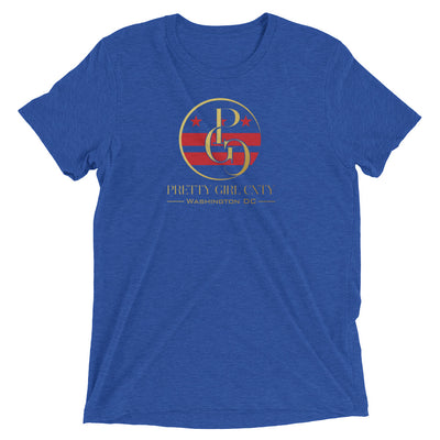S/C Short-Sleeve Unisex Tri-Blend T-shirt Washington Gold