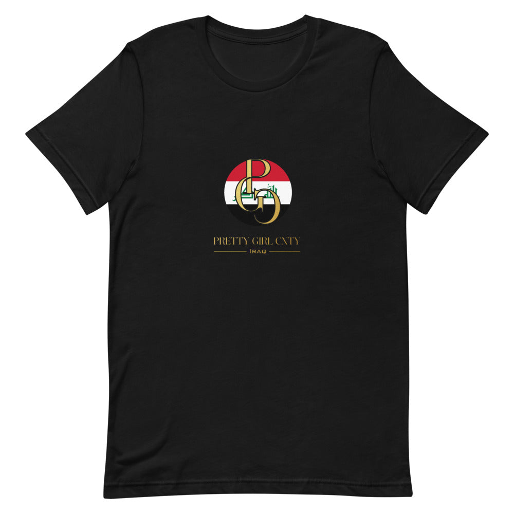 G/C Short-Sleeve Unisex T-shirt Iraq Gold