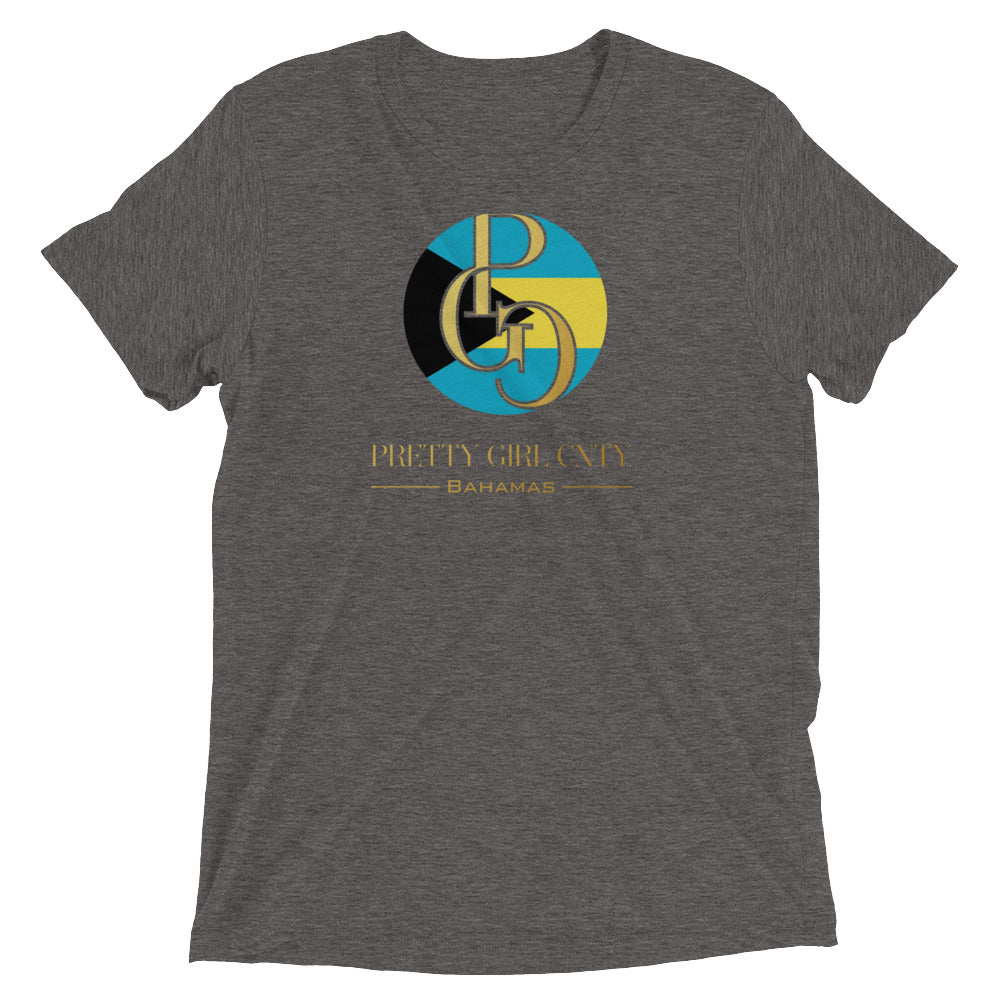 G/C Short-Sleeve Unisex Tri-Blend T-shirt Bahamas Gold