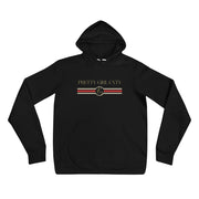 S/C Unisex Hoodie Stripes Red & White