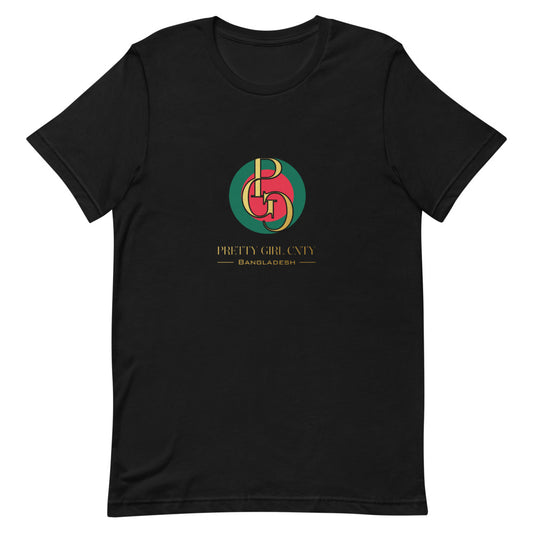 G/C Short-Sleeve Unisex T-shirt Bangladesh Gold