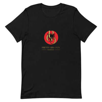 G/C Short-Sleeve Unisex T-shirt Albania Gold