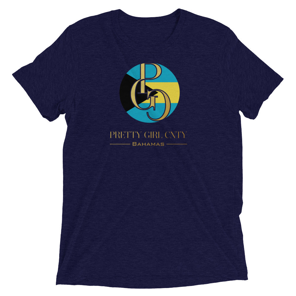 G/C Short-Sleeve Unisex Tri-Blend T-shirt Bahamas Gold