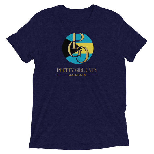 G/C Short-Sleeve Unisex Tri-Blend T-shirt Bahamas Gold
