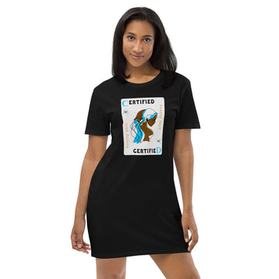 S/C Organic cotton t-shirt dress CPG Card