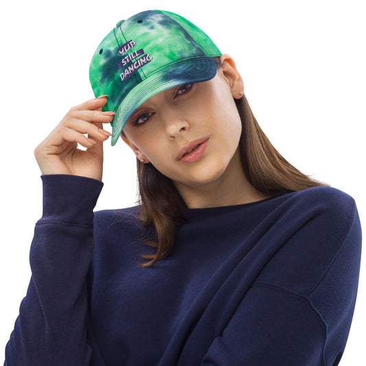 B/C Women's Cotton Cap Tie dye hat Yup Still Dancing