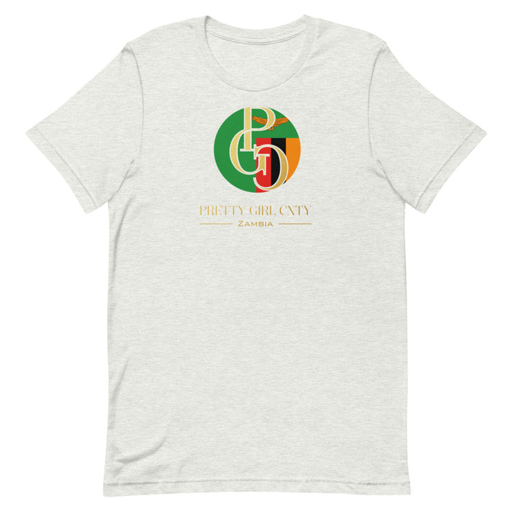 G/C Short-Sleeve Unisex T-Shirt Zambia Gold