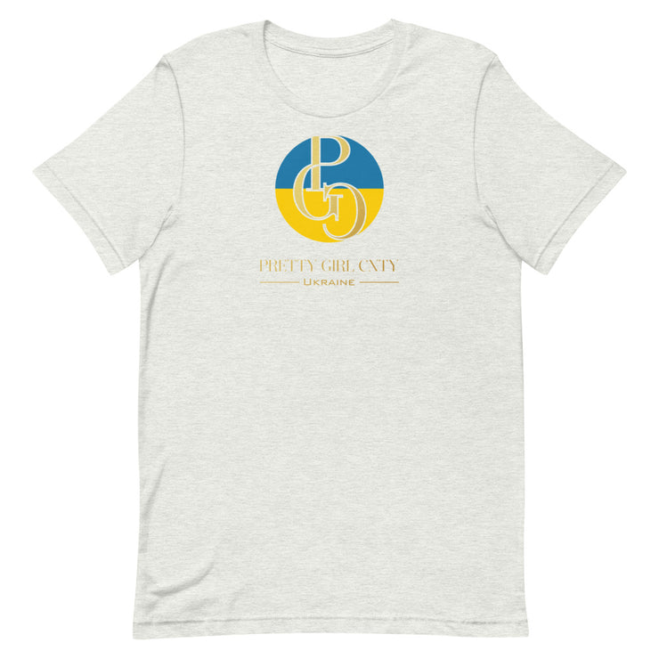G/C Short-Sleeve Unisex T-Shirt Ukraine Gold