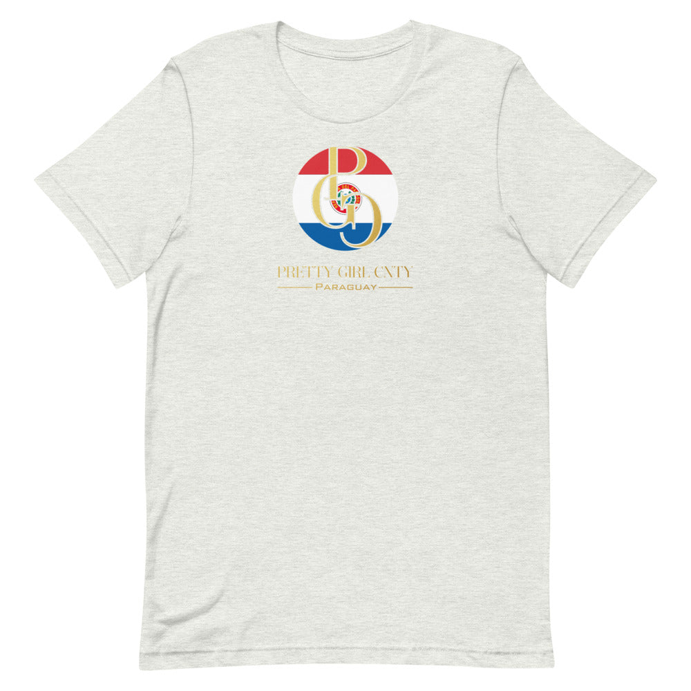 G/C Short-Sleeve Unisex T-shirt Paraguay Gold