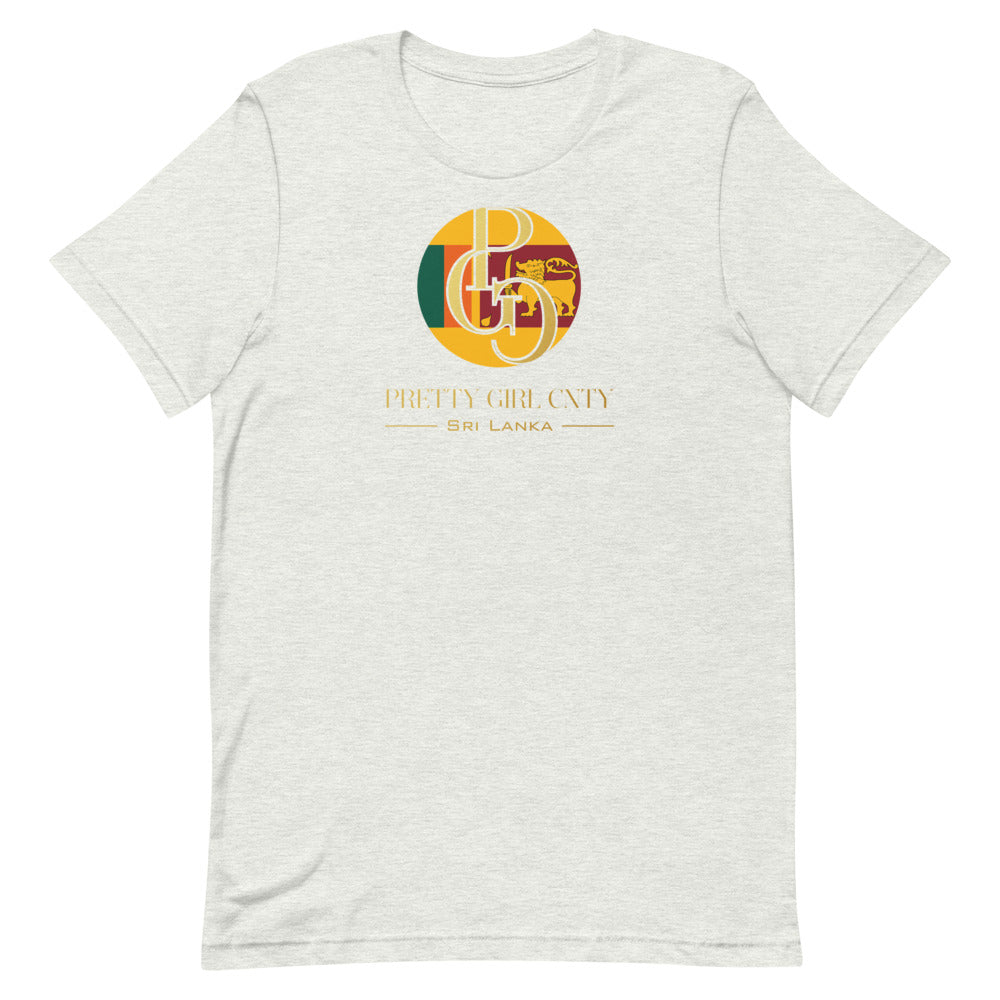 G/C Short-Sleeve Unisex T-shirt  Sri-lanka Gold