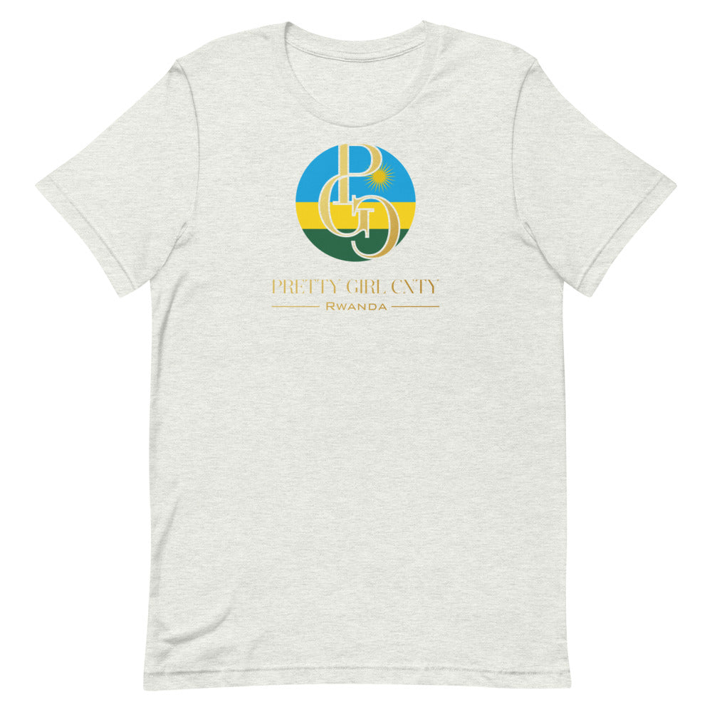 G/C Short-Sleeve Unisex T-shirt Rwanda Gold