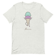 B/C Short-Sleeve Unisex T-shirt Cartoon Ice Cream