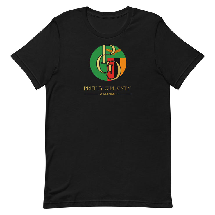 G/C Short-Sleeve Unisex T-Shirt Zambia Gold