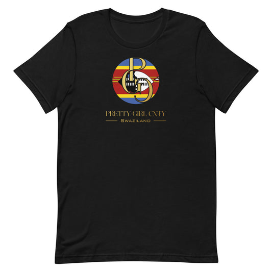 G/C Short-Sleeve Unisex T-Shirt Swaziland Gold