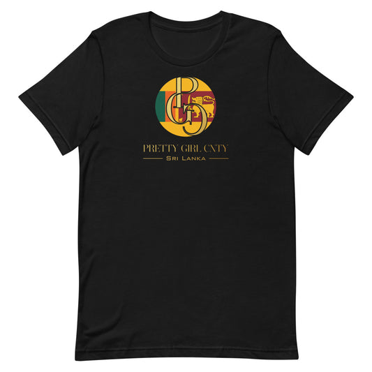 G/C Short-Sleeve Unisex T-shirt  Sri-lanka Gold