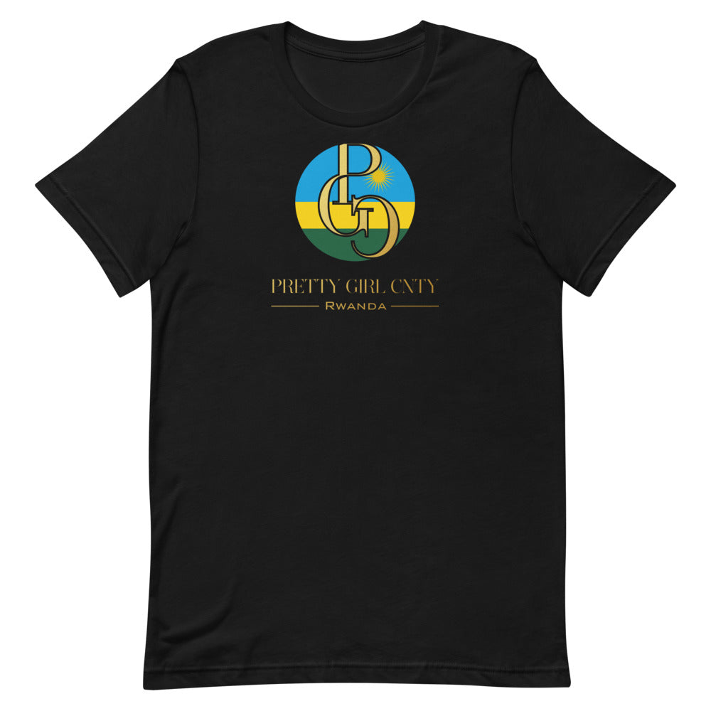 G/C Short-Sleeve Unisex T-shirt Rwanda Gold