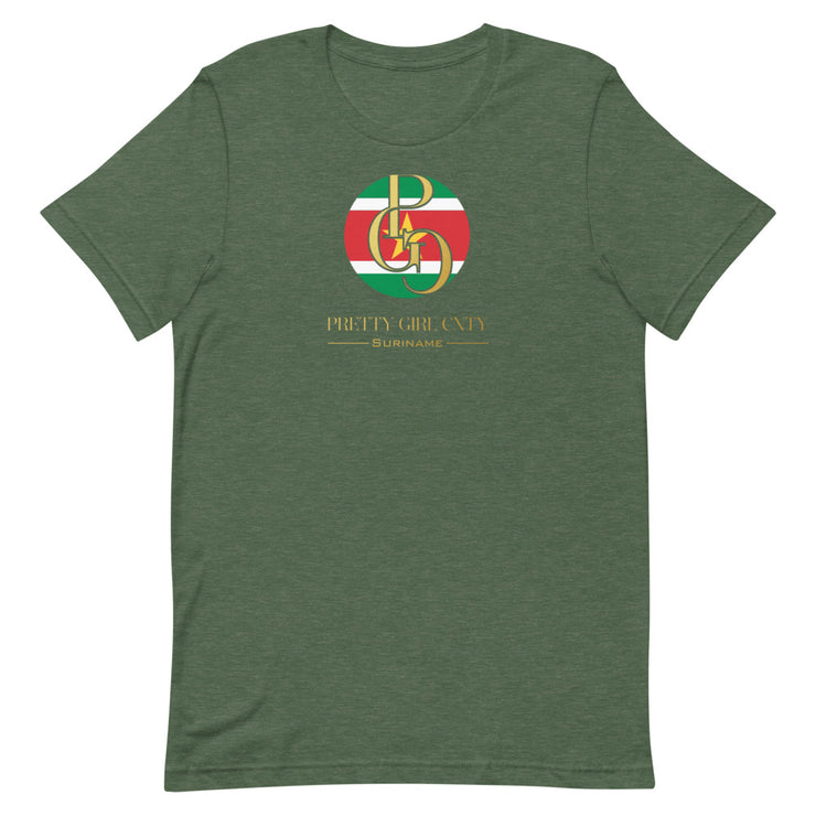 G/C Short-Sleeve Unisex T-Shirt Suriname Gold