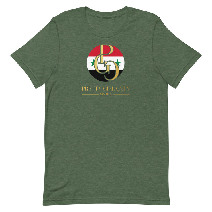 G/C Short-Sleeve Unisex T-Shirt Syria Gold