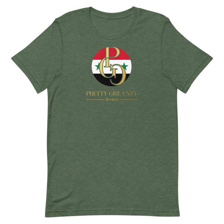 G/C Short-Sleeve Unisex T-Shirt Syria Gold