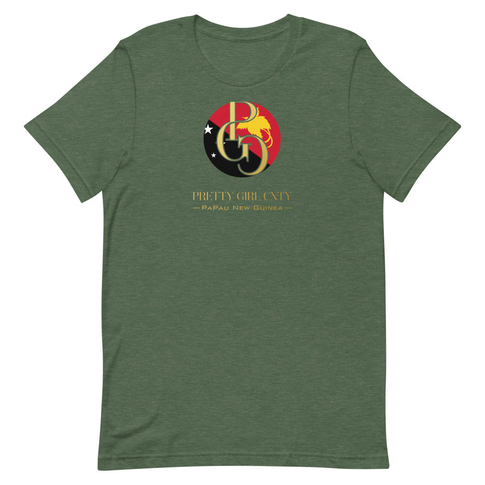 G/C Short-Sleeve Unisex T-shirt Papau New Guinea Gold