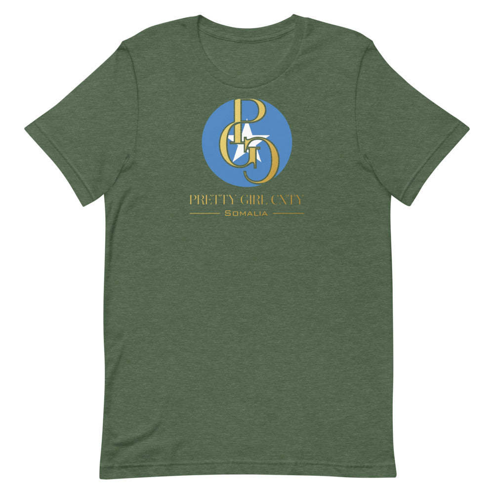 G/C Short-Sleeve Unisex T-shirt Somalia Gold