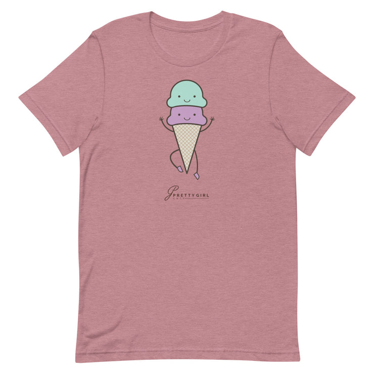 B/C Short-Sleeve Unisex T-shirt Cartoon Ice Cream