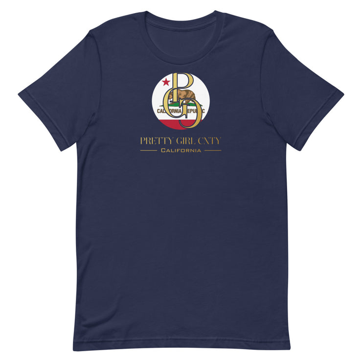 S/C Short-Sleeve Unisex T-Shirt California Gold