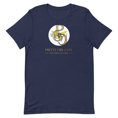 G/C Short-Sleeve Unisex T-shirt U.S. Virgin Islands Gold