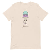 B/C Short-Sleeve Unisex T-shirt Cartoon Ice Cream