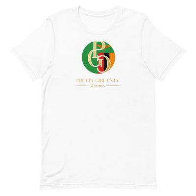 G/C Short-Sleeve Unisex T-Shirt Zambia Gold