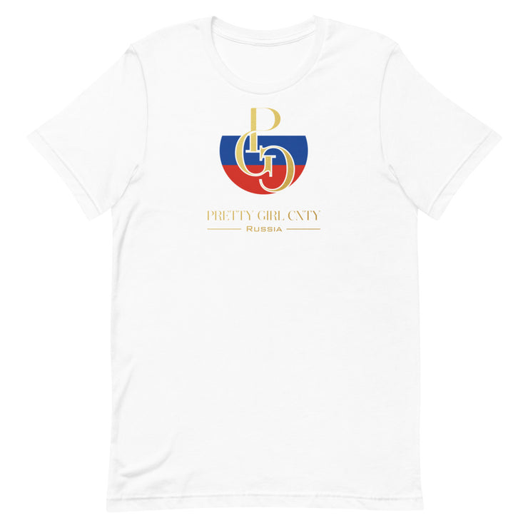 G/C Short-Sleeve Unisex T-shirt Russia Gold