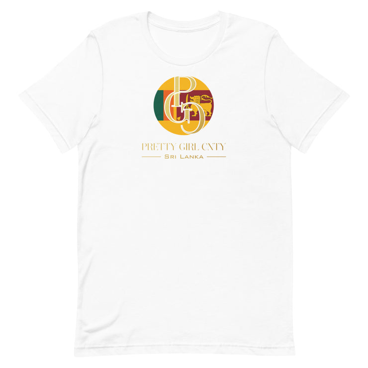 G/C Short-Sleeve Unisex T-shirt  Sri-lanka Gold