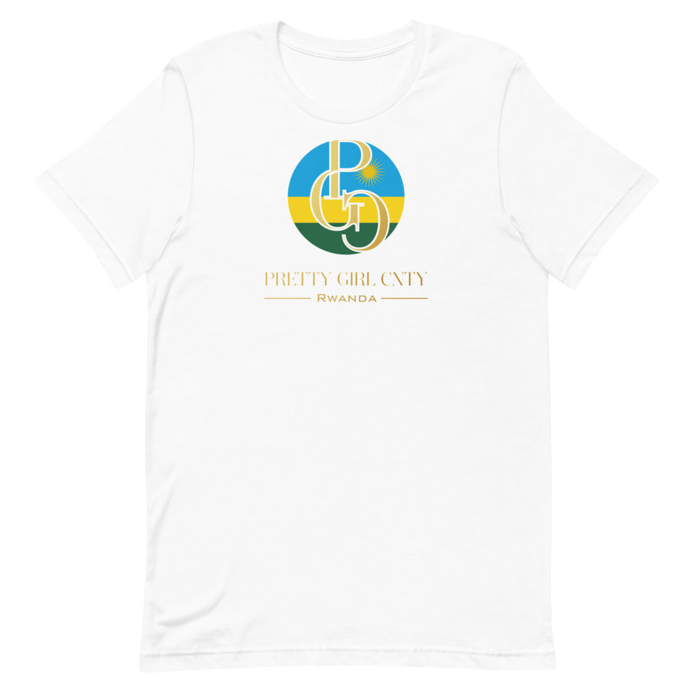 G/C Short-Sleeve Unisex T-shirt Rwanda Gold
