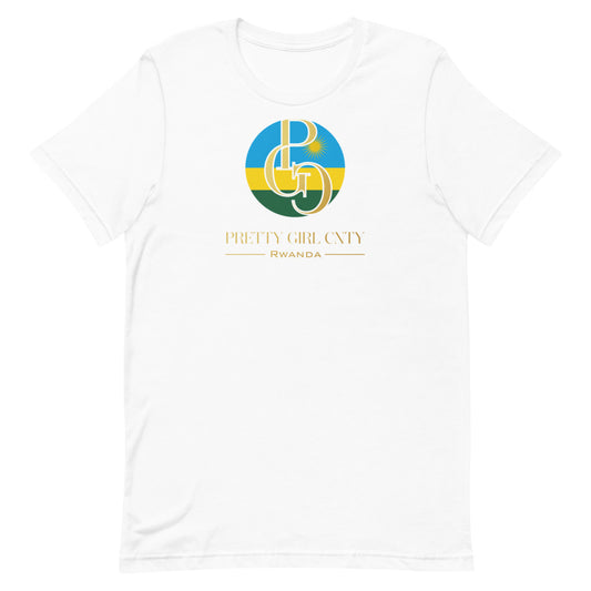 G/C Short-Sleeve Unisex T-shirt Rwanda Gold
