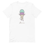 B/C Short-Sleeve Unisex T-shirt Cartoon Ice Cream