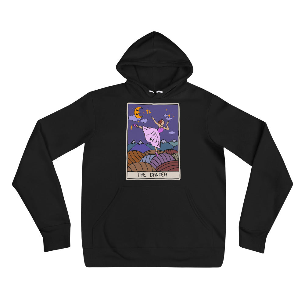 S/C Unisex Hoodie Dancer Tarot Card