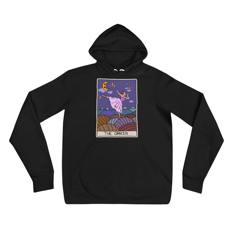 S/C Unisex Hoodie Dancer Tarot Card