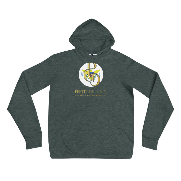 G/C Unisex Hoodie U.S. Virgin Islands Gold