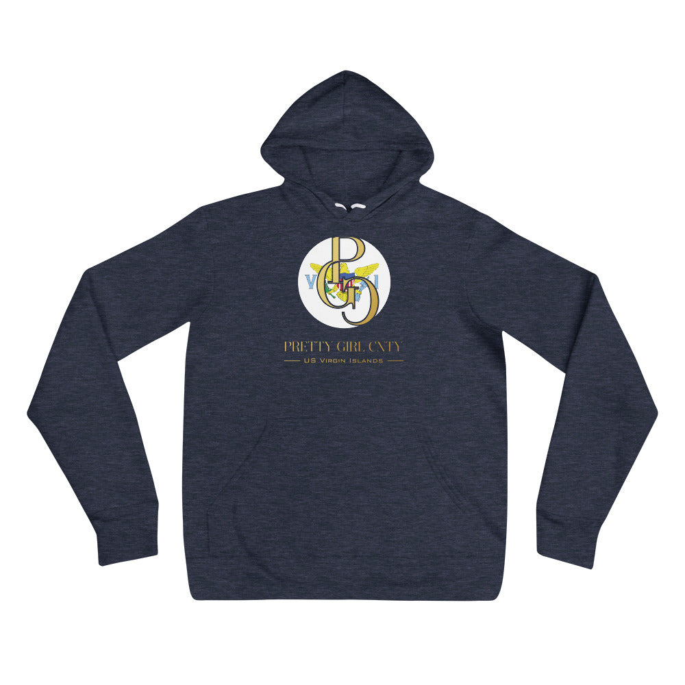G/C Unisex Hoodie U.S. Virgin Islands Gold